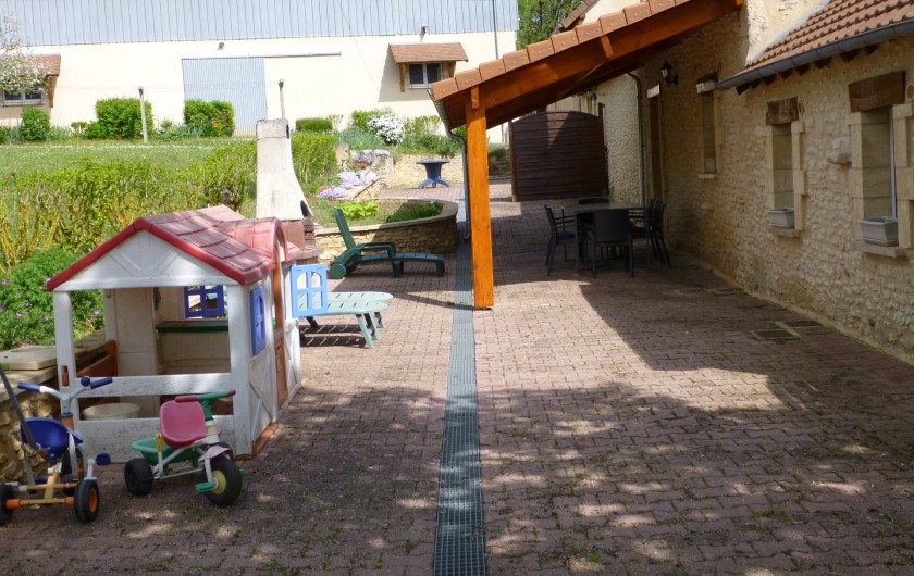 Location de vacances - Gîte à Auriac-du-Périgord - Terrasse