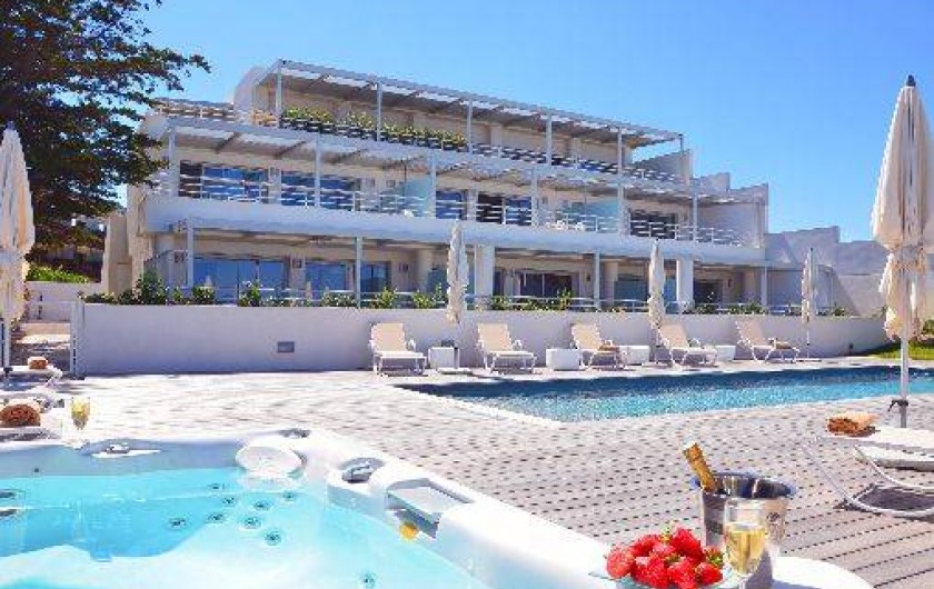 Location de vacances - Appartement à L'Île-Rousse - Jacuzzi exterieur