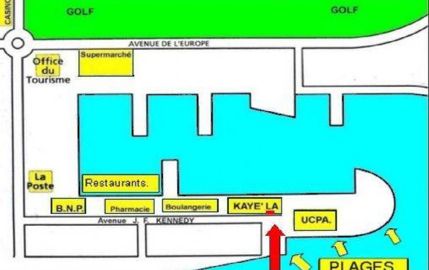 Location de vacances - Studio à Saint-François