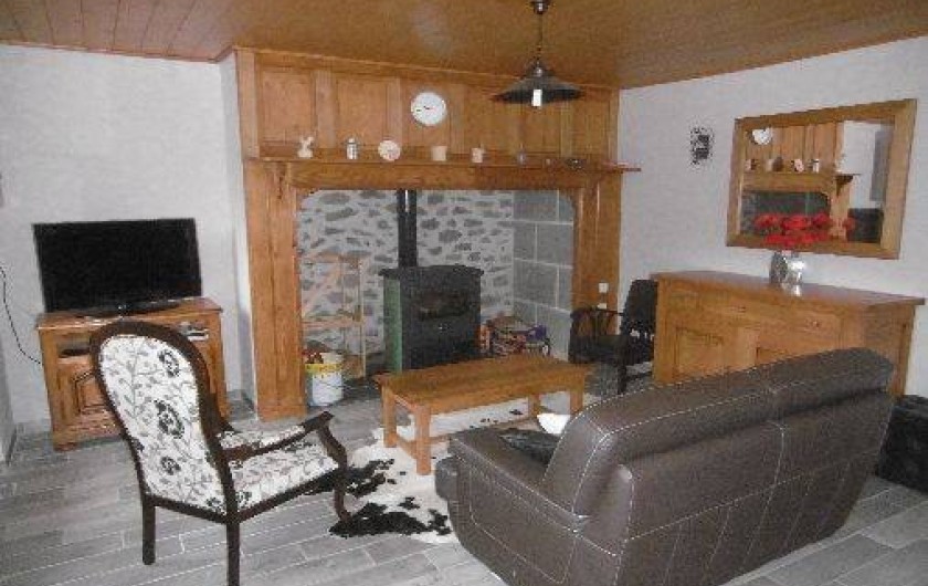 Location de vacances - Gîte à Le Claux - Salon