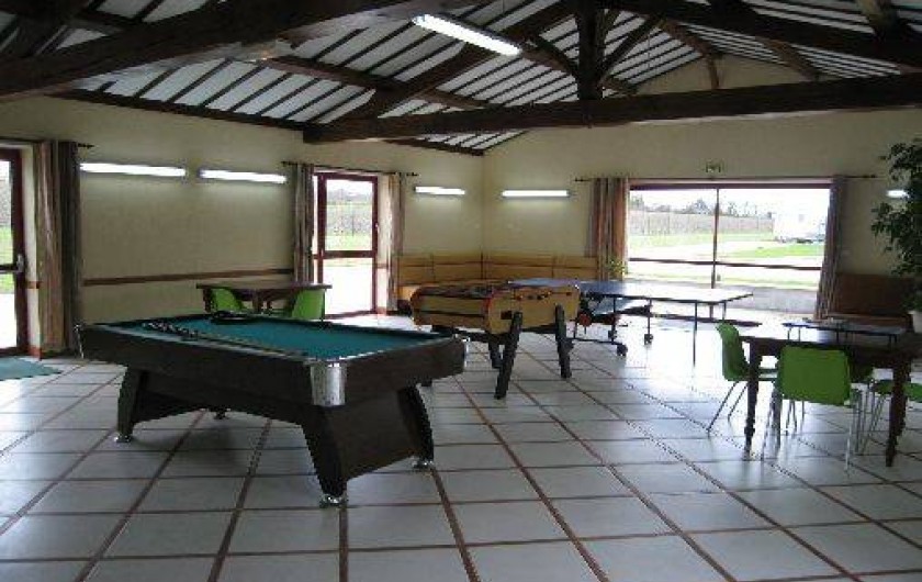 Location de vacances - Maison - Villa à Saint-Séverin - La salle de jeux,