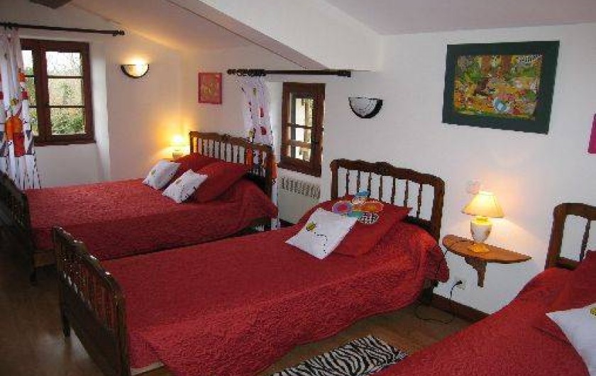 Location de vacances - Maison - Villa à Saint-Séverin - La chambre "dortoir", le domaine des enfants et ados,