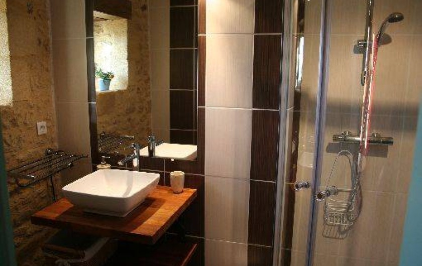 Location de vacances - Chambre d'hôtes à Saint-Avit-Sénieur - salle d'eau