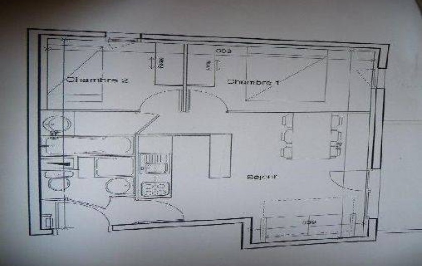 Location de vacances - Appartement à Orcières