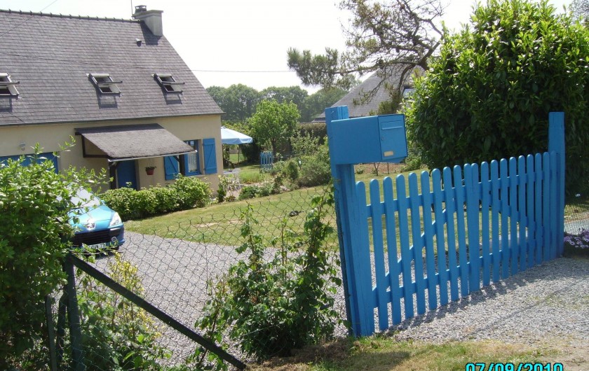 Location de vacances - Maison - Villa à Clohars-Carnoët - ENTREE VUE D'ENSEMBLE