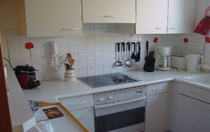 Location de vacances - Villa à Pierrevert - cuisine ouverte sur séjour