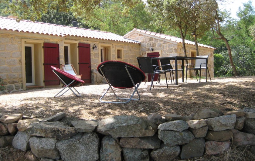 Location de vacances - Appartement à Sartène - Terrasse