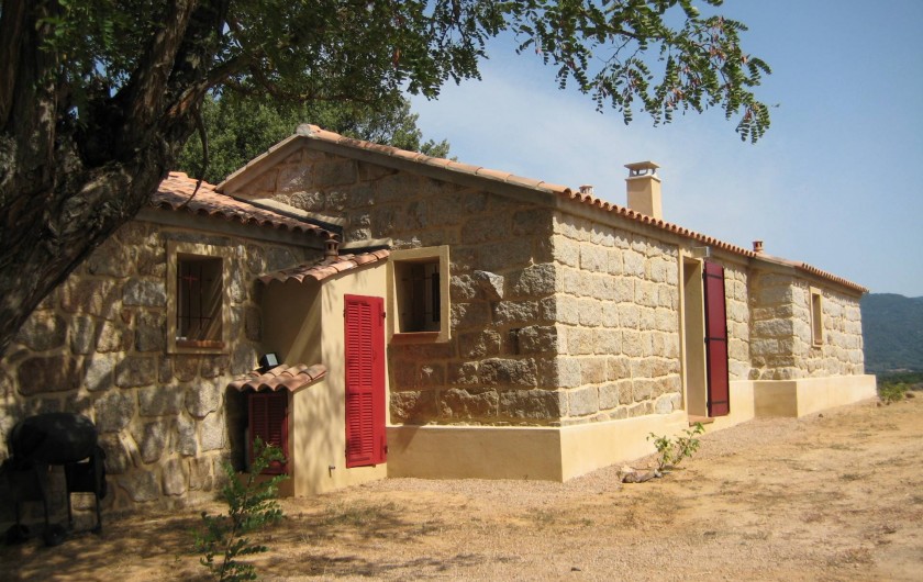 Location de vacances - Appartement à Sartène - Arrière de la maison