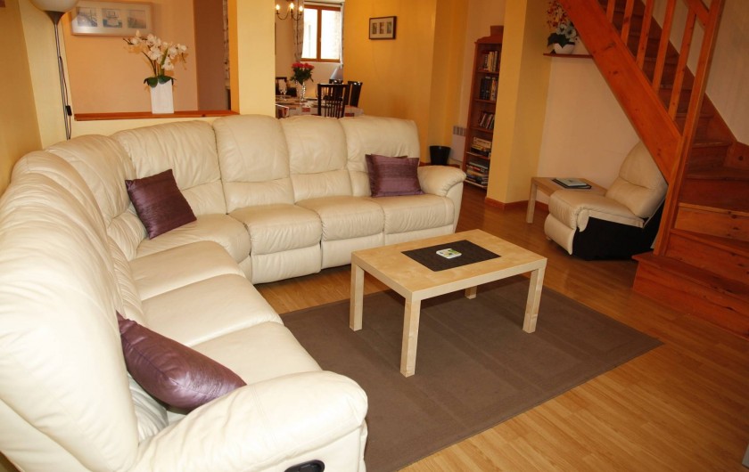 Location de vacances - Gîte à Sainteny - salon/salle à manger