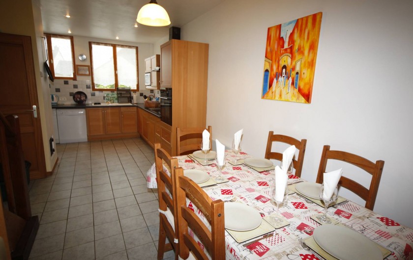 Location de vacances - Gîte à Sainteny - cuisine et salle à manger