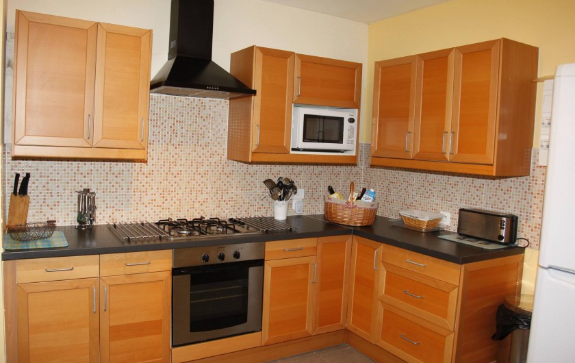 Location de vacances - Gîte à Sainteny - cuisine