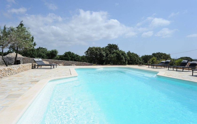 Location de vacances - Villa à Bonifacio - piscine