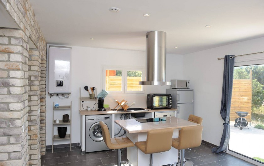 Location de vacances - Villa à Bonifacio - intérieur chalet