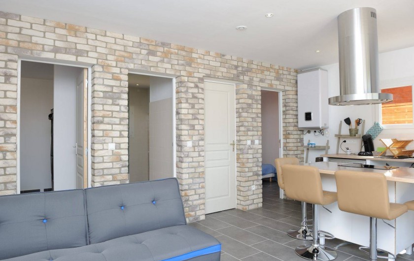 Location de vacances - Villa à Bonifacio - intérieur chalet pour 4