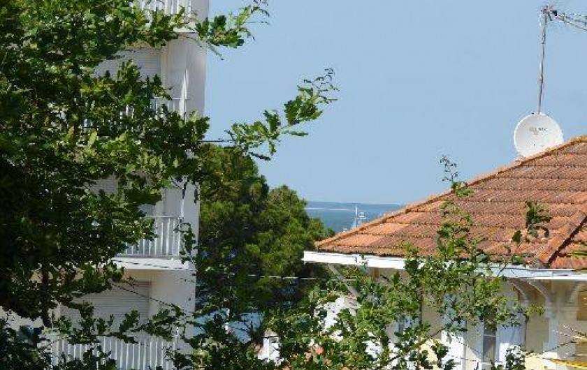 Location de vacances - Appartement à Arcachon - vue depuis le balcon