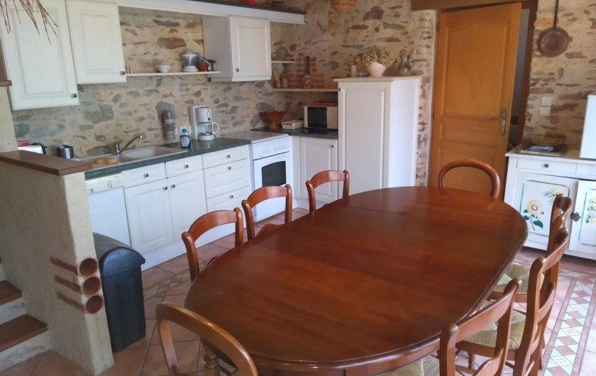 Location de vacances - Gîte à Mareuil-sur-Lay-Dissais - cuisine équipée -