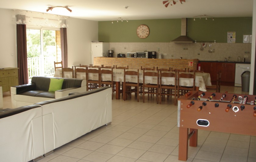 Location de vacances - Chalet à Bezinghem - pièce de vie