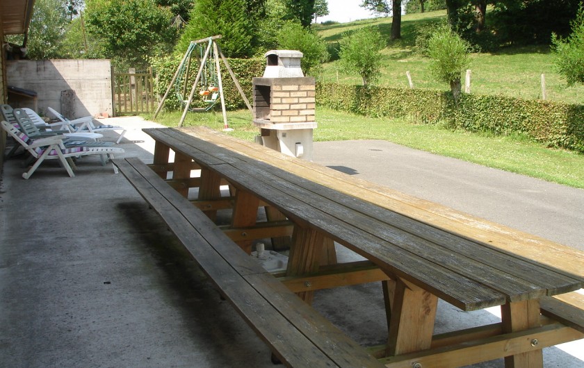 Location de vacances - Chalet à Bezinghem - arriére du gite