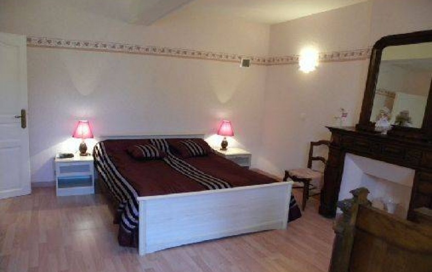 Location de vacances - Gîte à Duffort - La chambre Rose