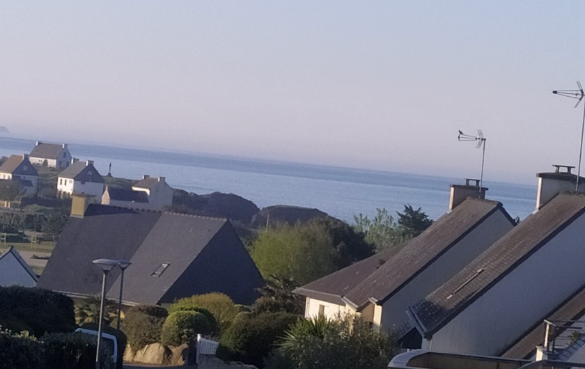 Location de vacances - Villa à Clohars-Carnoët - VUE MER ETAGE