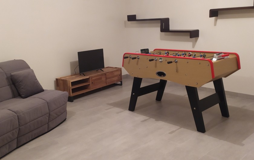 Location de vacances - Villa à Clohars-Carnoët - SALLE DE JEUX ET BZ