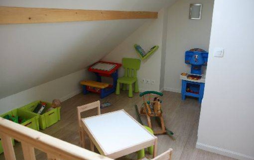 Location de vacances - Chalet à Saint-Hilaire - Salle de jeux pour les Enfants, coin TV