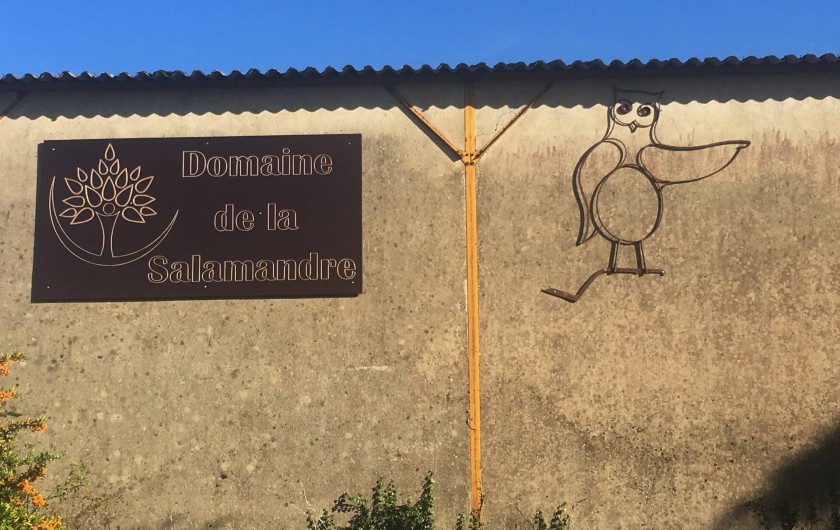 Location de vacances - Chambre d'hôtes à Auriac-du-Périgord - Entrée du domaine