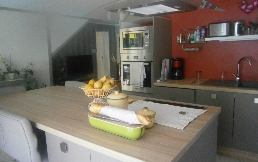 Location de vacances - Villa à Saint-Paul-et-Valmalle - coin cuisine