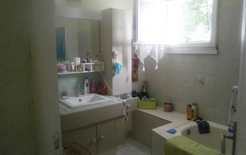 Location de vacances - Villa à Saint-Paul-et-Valmalle - salle de bain