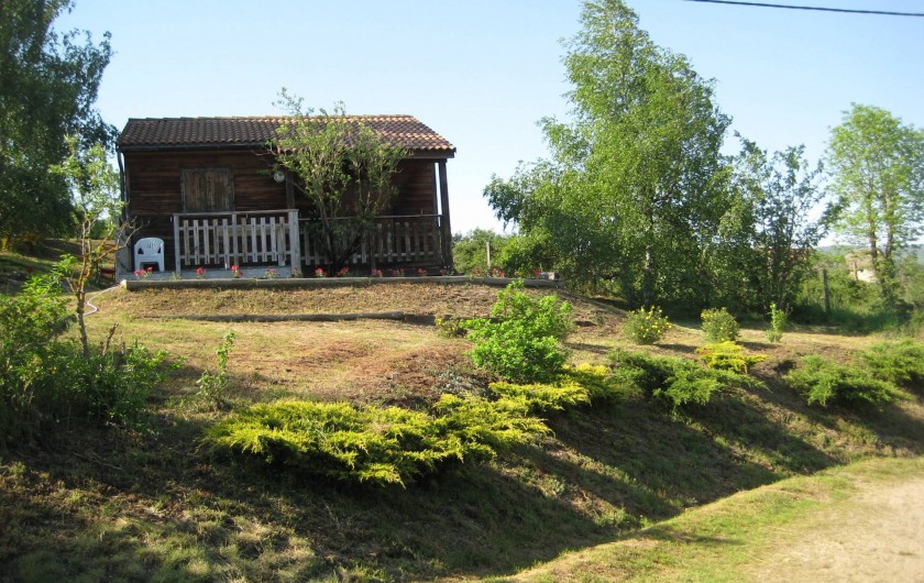 Location de vacances - Chalet à Le Malzieu-Ville - Chalet avec vue sur la nature. Deux chalets avec différentes vues.