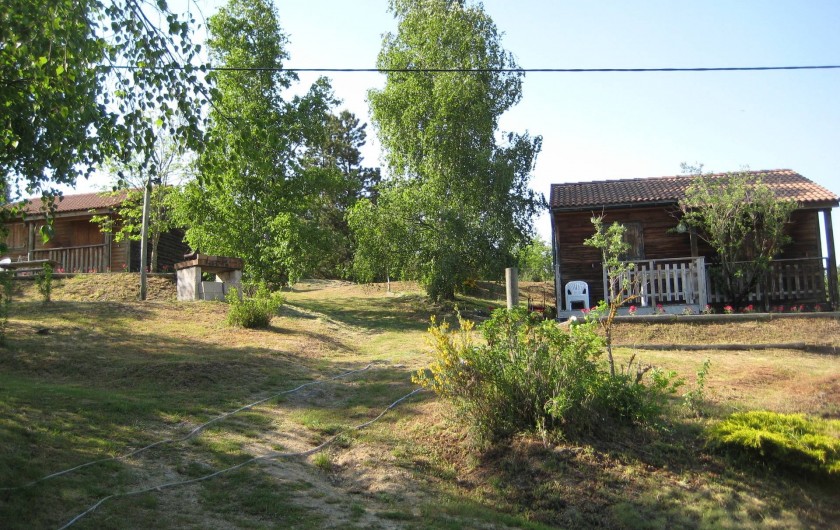 Location de vacances - Chalet à Le Malzieu-Ville - Chalets pour 4 pers, à louer au Malzieu ville, dans un cadre magnifique.