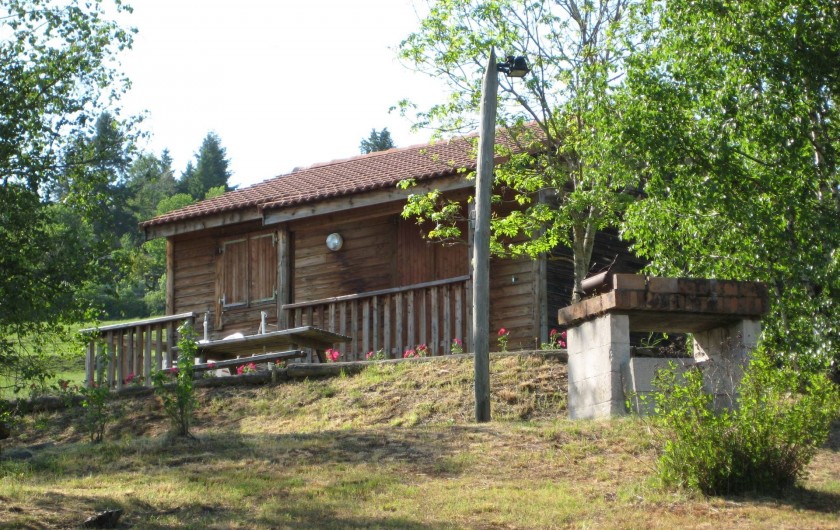 Location de vacances - Chalet à Le Malzieu-Ville - Promenades, pêche, piscine minicipale à proximité.
