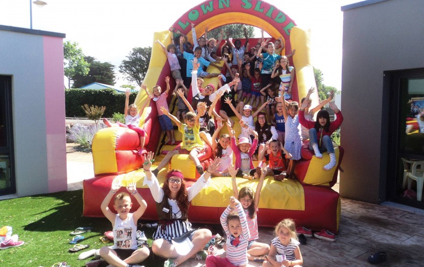 Location de vacances - Camping à Brem-sur-Mer - Clubs enfants en vacances scolaires, juillet et août