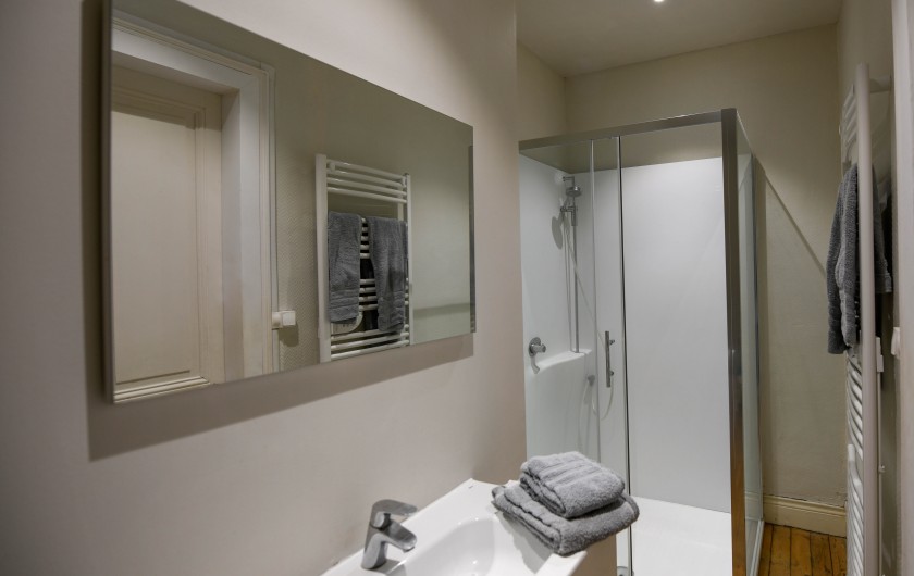 Location de vacances - Gîte à Saint-Valery-sur-Somme - Salle de Bain Rez de Chaussée