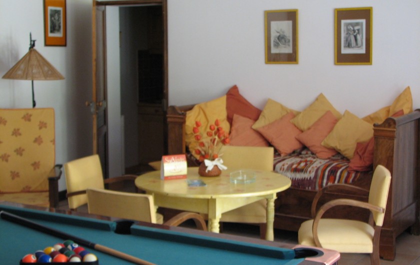 Location de vacances - Chambre d'hôtes à Velluire - Séjour