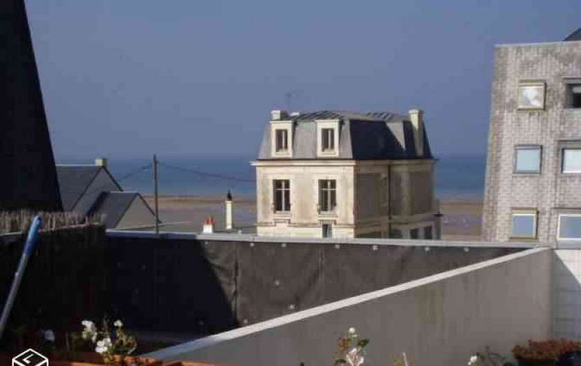 Location de vacances - Appartement à Bernières-sur-Mer - Vue de la terrasse