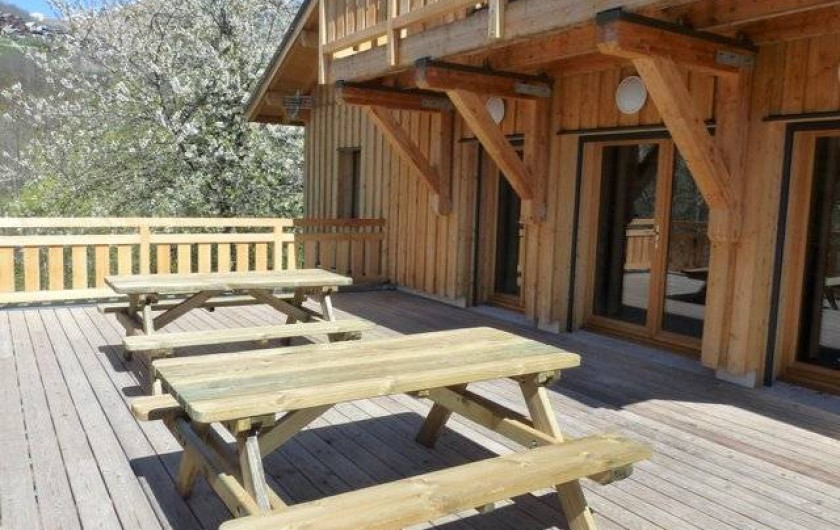 Location de vacances - Appartement à Vaujany - TERRASSE