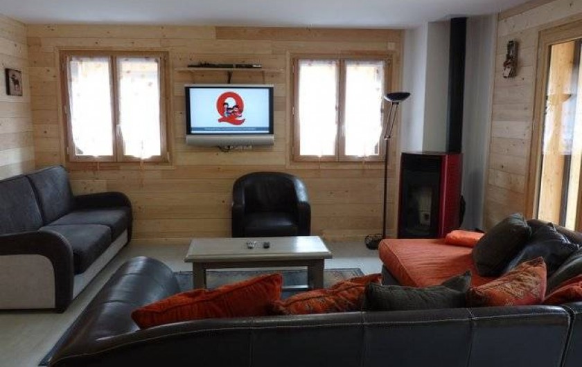 Location de vacances - Appartement à Vaujany - SALON