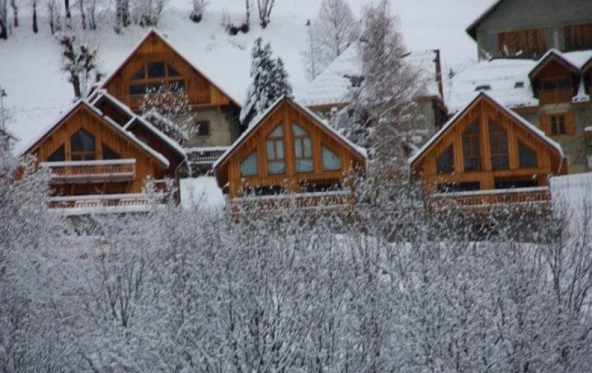 Location de vacances - Appartement à Vaujany - CHALET EXTERIEUR