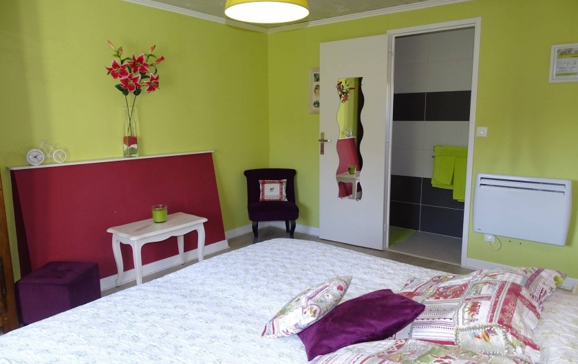 Location de vacances - Chambre d'hôtes à Bréville-les-Monts - chambre Campagne