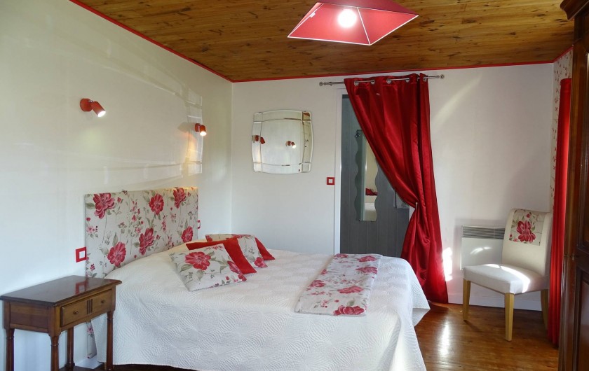 Location de vacances - Chambre d'hôtes à Bréville-les-Monts - chambre Côte Fleurie
