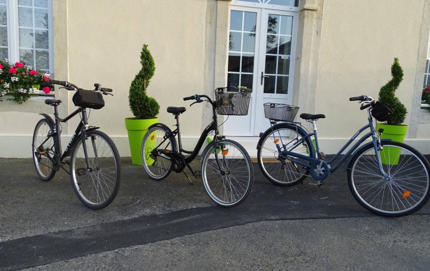 Location de vacances - Chambre d'hôtes à Bréville-les-Monts - vélos à dispositions