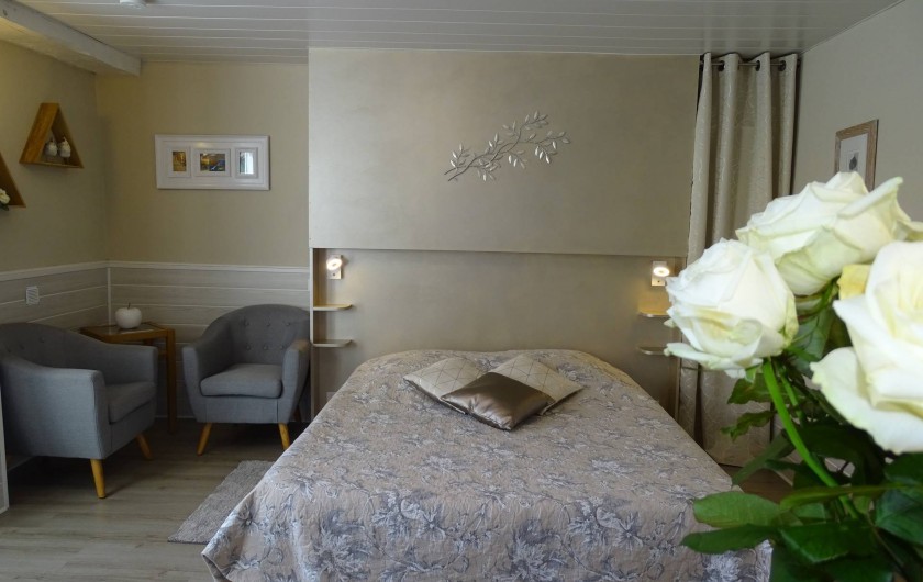 Location de vacances - Chambre d'hôtes à Bréville-les-Monts - chambre Pays d'auge