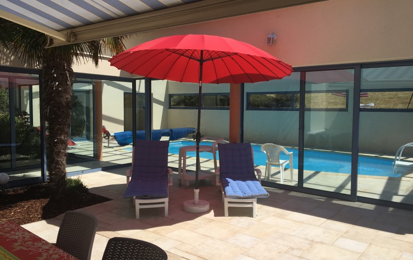 Location de vacances - Villa à Erquy - Terrasse plein Sud