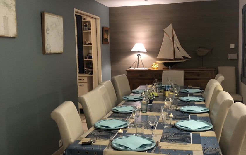 Location de vacances - Villa à Erquy - Table salle à manger