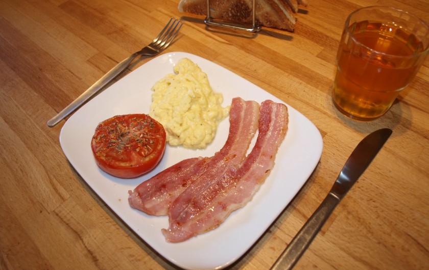 Location de vacances - Chalet à La Tania - Petit dejeuner