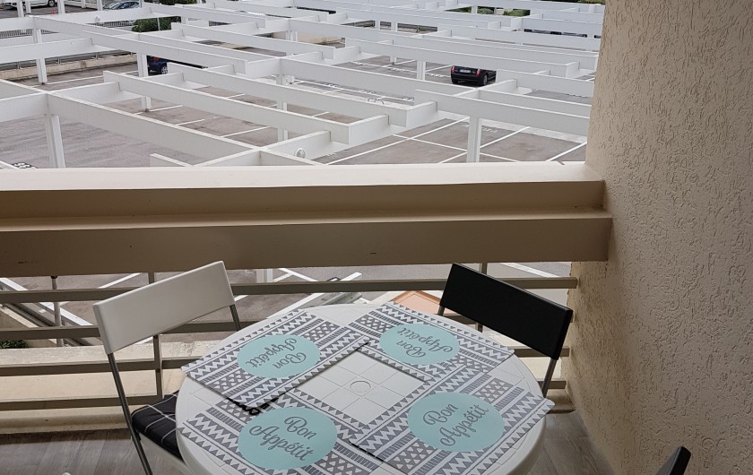 Location de vacances - Studio à Canet-en-Roussillon - balcon