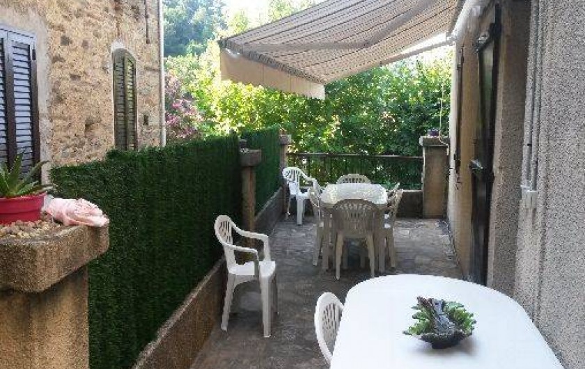 Location de vacances - Maison - Villa à Oletta - Terrasse extérieur