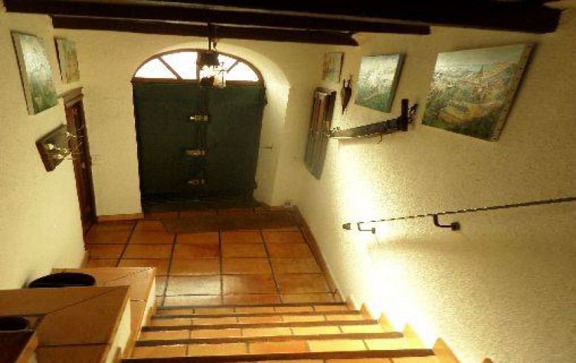 Location de vacances - Maison - Villa à Oletta - L'entrée principale de la maison du village