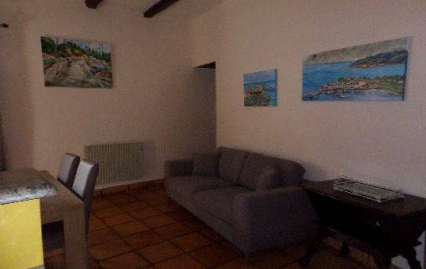 Location de vacances - Maison - Villa à Oletta - Salon rez de chaussée